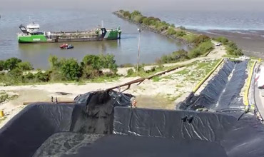 Dragado PUERTO DOCK SUD. Dragados Argentinos DASA