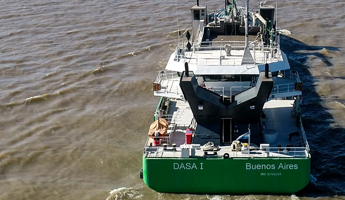 DASA, dragado puerto La Plata